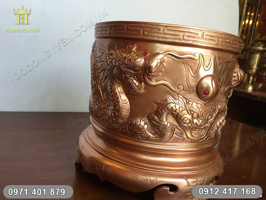 B&aacute;t Hương Đ&uacute;c Bằng Đồng Nồi đường k&iacute;nh 22cm